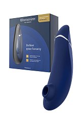 Бесконтактный клиторальный стимулятор Womanizer Premium 2 синий